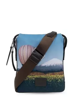 Paul Smith сумка на плечо с принтом «Stripe Balloon Mount Fuji», синий