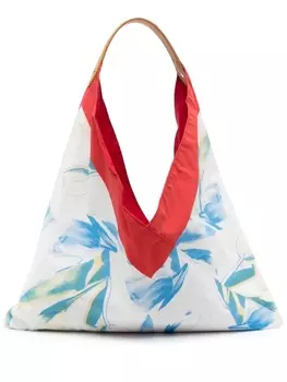 Paul Smith сумка-тоут с принтом Tulip, белый