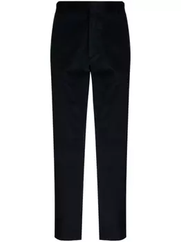 Paul Smith вельветовые брюки прямого кроя, синий