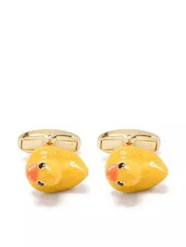 Paul Smith запонки Rubber Duck, желтый