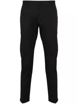 Paul Smith зауженные брюки чинос средней посадки, синий