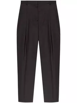 Paul Smith зауженные шерстяные брюки, черный