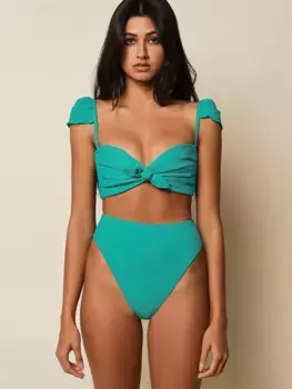 Паула Бикини Боттом Montce, бирюзовый