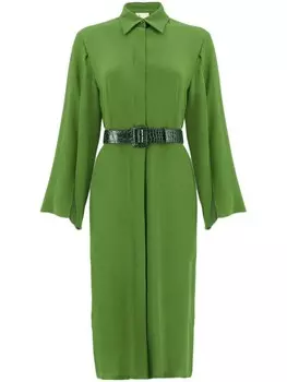 PAULA платье-рубашка Chantarelle, зеленый