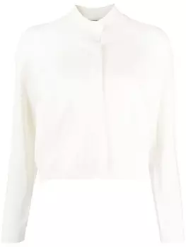 Paule Ka бомбер на молнии, белый