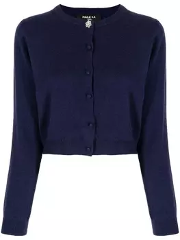 Paule Ka кашемировый джемпер с круглым вырезом, синий