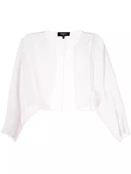 Paule Ka полупрозрачный жакет, розовый