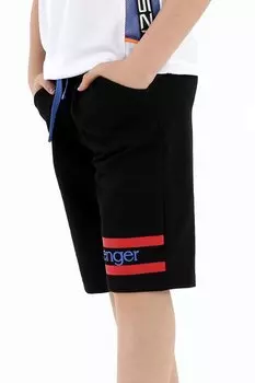 PAULIEN Шорты для мальчиков черные SLAZENGER