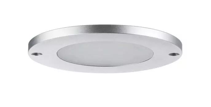Paulmann 93562 комплект накладных светильников для мебели Leaf круглый LED 3x4W 15VA 230/12V 80mm матовый алюминий/алюминий, серебро