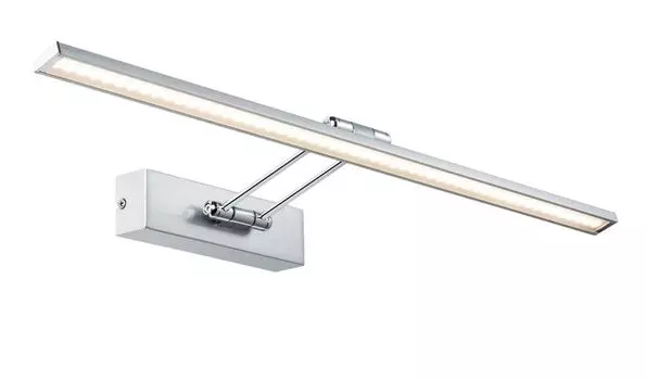 Paulmann 99896 Galeria Светодиодный светильник для картин Beam Sixty 11Вт матовый никель/хром 230В металл, серебро