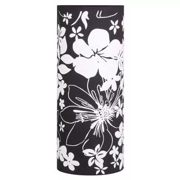 Paulmann Living 2Easy Shade Cilento Цветочный черный тканевый абажур E274874