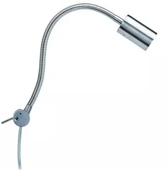 Paulmann Living 2Легкая лампа для чтения 1x7Вт GU10 энергосберегающая лампа матовое железо 230В metal5088