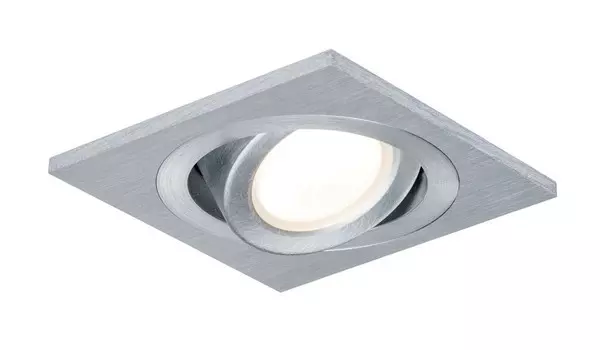 Paulmann Premium EBL Set Алюминиевый угол с отверстиями, черный тусклый светодиод 450лм3x4Вт 500мА Алюминий, серебро