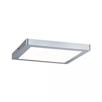 Paulmann Светодиодная панель Atria квадратный хром матовый 22x22см 20Вт 1500лм теплый белый 2700К с регулировкой яркости