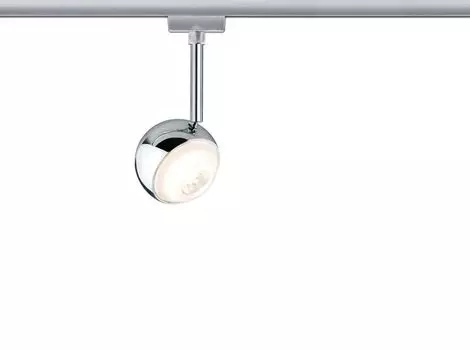 Paulmann URail LED точечный светильник Capsule II хром матовый хром 8 см 6 Вт, серебро