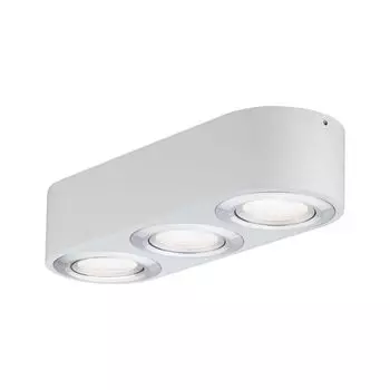 Paulmann WallCeiling Argun LED 3x4.8W белый матовый алюминий 230В металл15549, серебро