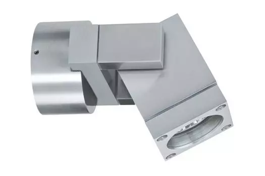 Paulmann WallCeiling Cubi1 WL макс.35 Вт GU10 IP44 матовый алюминий/прозрачный 230 В алюминий/стекло5116