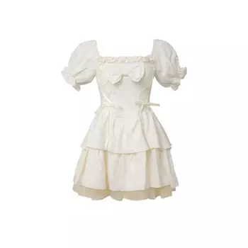 Pavlisova Женское платье с длинными рукавами, Бежевый