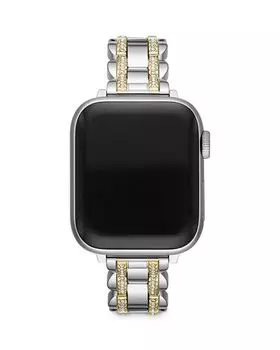 Пав&;eacute; Блестящие Apple Watch Браслет, 38 мм, 40 мм и ампер; 41 мм kate spade new york, цвет Silver