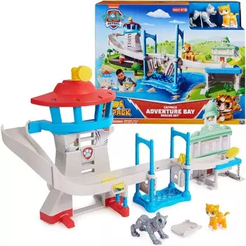 PAW Patrol, Cat Pack Base, набор Adventure Bay, 2 фигурки, 6066043 Spin Master