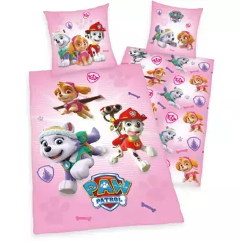 PAW PATROL детское постельное белье «Щенячий патруль» с великолепным мотивом, розовый