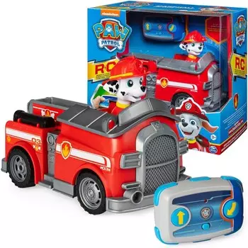 Paw Patrol Marshall пожарная машина с дистанционным управлением автомобиль автомобиль + пульт дистанционного управления RC Spin Master