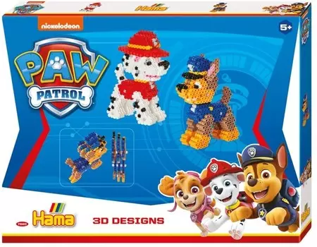 Paw Patrol - Миди Бисеры 4000 Шт. Набор В Коробке Hama