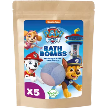 Paw Patrol жемчужная ванна для детей, 5х50 г