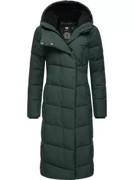 Павла длинное зимнее пальто Ragwear, зеленый