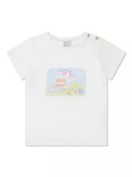 Paz Rodriguez футболка с графичным принтом, белый