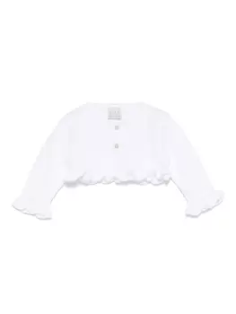 Paz Rodriguez кардиган на пуговицах, белый