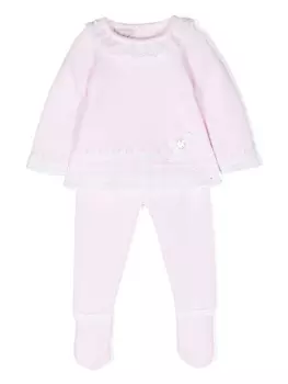 Paz Rodriguez комплект Aura из топа и брюк, розовый