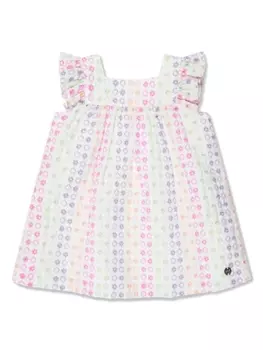 Paz Rodriguez платье Rainbow, белый