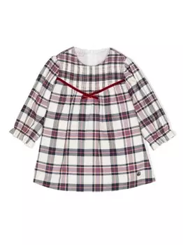 Paz Rodriguez платье в клетку, красный