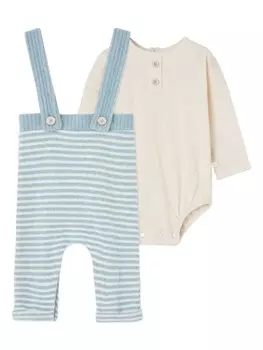 Paz Rodriguez полосатый комплект для новорожденного