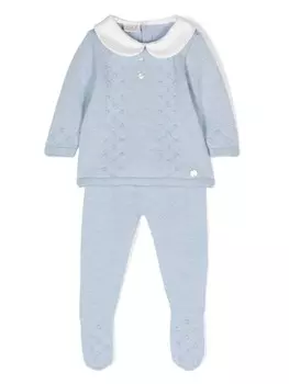 Paz Rodriguez вязаная пижама, синий