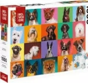 Пазл 1000 - Портреты собак Бельведер 813900 Belveder