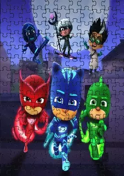 Пазл 120 деталей: Rainbow High + Сумка с принтом bez marki