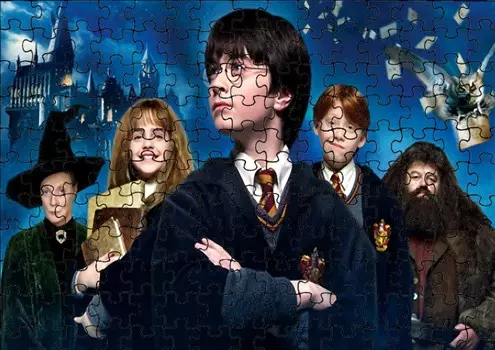 Пазл 120 деталей: Волшебная магия + Сумка с принтом bez marki