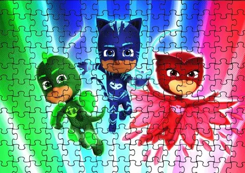 Пазл 192 детали: Rainbow High + Сумка с принтом bez marki