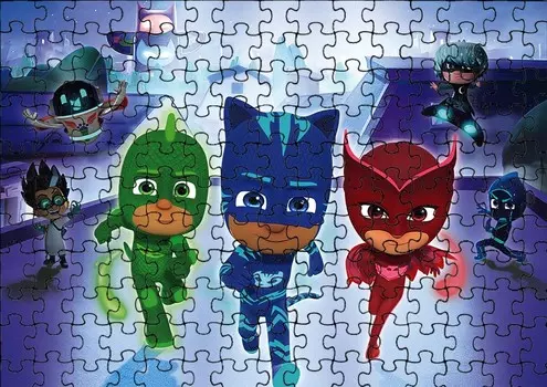 Пазл 192 детали: Rainbow High + Сумка с принтом bez marki