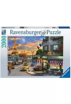 Пазл 2000 STUKJES ROMANTISCHE AVOND IN PARIJS Ravensburger, цвет multi coloured