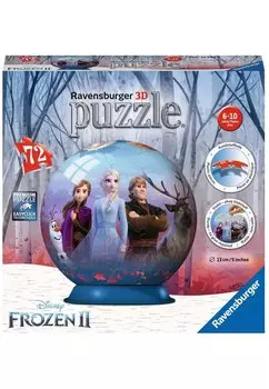 Пазл 3D PUZZLE BALL DISNEY FROZEN Ravensburger, цвет multi coloured