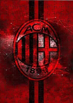 Пазл 70 деталей: Ак Милан + Сумка с принтом bez marki