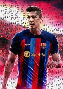 Пазл 70 деталей: Barc elona Rl9 + Сумка с принтом bez marki