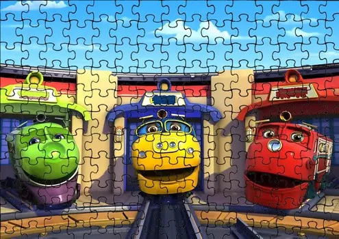 Пазл 70 шт: Станция + Сумка с принтом bez marki