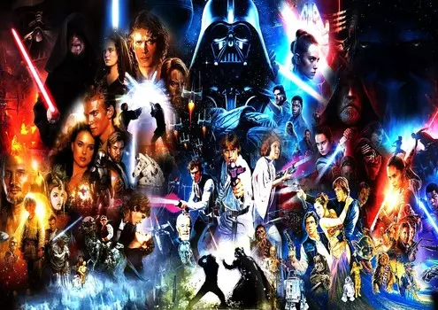 Пазл 70 шт: Звездные войны + Сумка с принтом bez marki