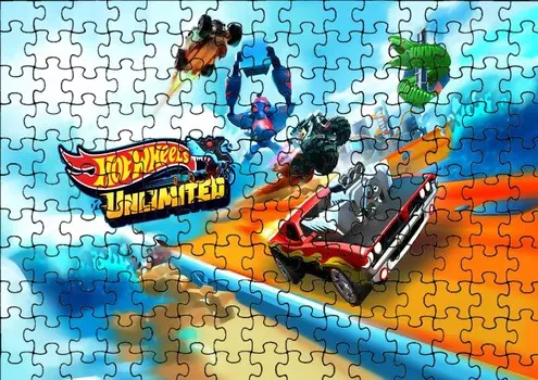 Пазл 96 деталей: Автомобили Автомобили Микс + Сумка с принтом Inna marka