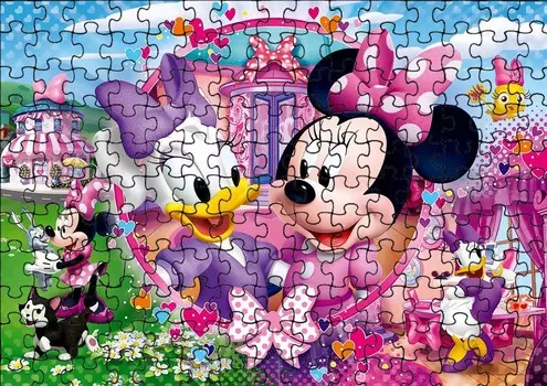 Пазл 96 деталей: Микки Маус + Сумка с принтом bez marki