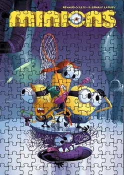 Пазл 96 деталей: Миньоны + Сумка с принтом bez marki